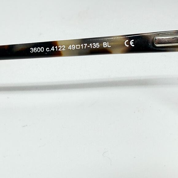 Prodesign Denmark Eyeglasses Frames Red Multicolor 3600 4122 49-17-135 20522 - Picture 5 of 7